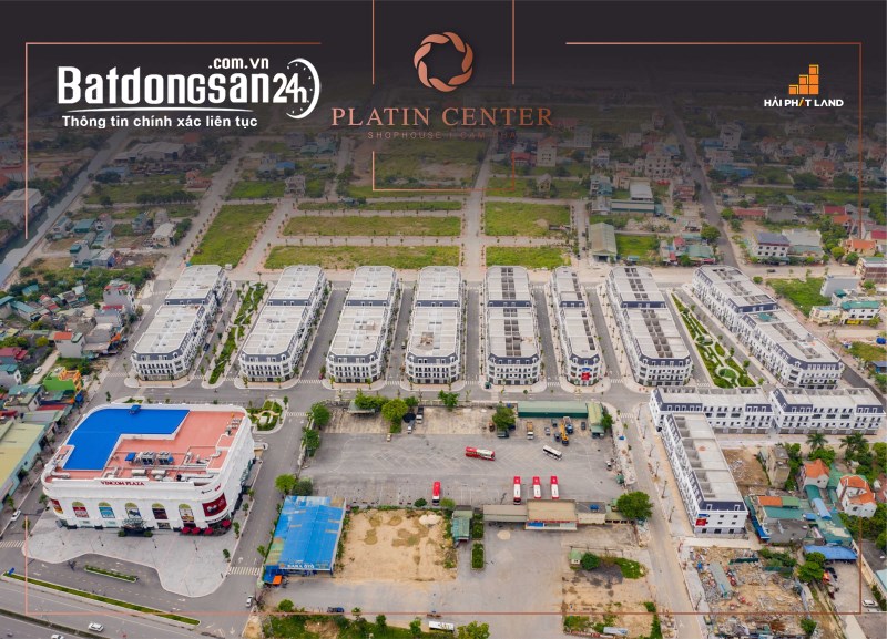 Bán Shophouse Platin Center Cẩm Phả - Cơ hội đầu tư cực tốt.