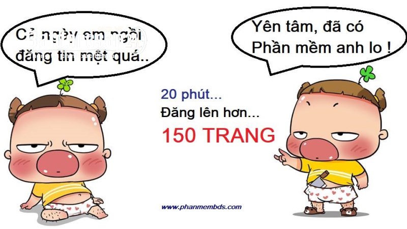 Phần mềm rao tin BĐS tự động miễn phí trên 170 Website rao vặt bất