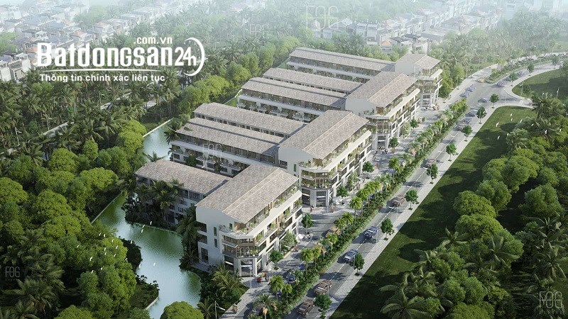 Bán Nhà Phố Thủy Trúc Ecopark. Dt 87,5m2 hướng Đông