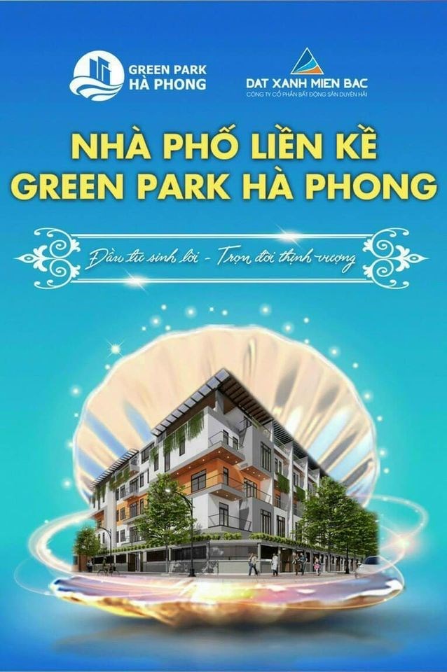 Dự án nhà phố liền kề Green Park Hà Phong nằm cạnh đường bao biển Hạ