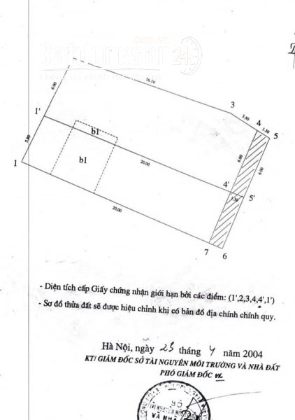 Bán nhà đường Nghi Tàm Quận Tây Hồ DT 130m2  Mặt tiền 6,2m giá 19,5tỷ