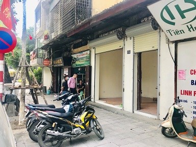 Chính chủ cho thuê cửa hàng mặt đường Lê Duẩn, quận Hoàn Kiếm ( đối