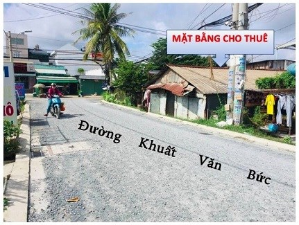 CHO THUÊ MẶT BẰNG KHUẤT VĂN BỨC BÌNH CHÁNH, HCM