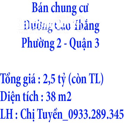 Bán chung cư