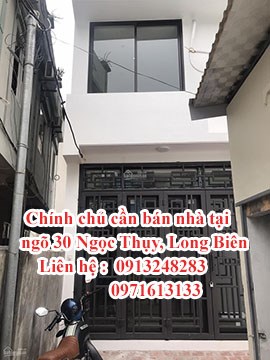 Chính chủ cần bán nhà tại ngõ 30 Ngọc Thụy, Long Biên