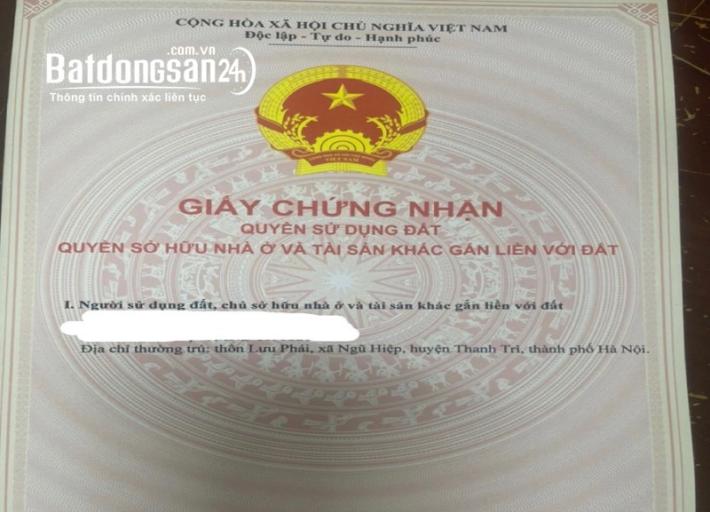 Chính Chủ Bán Đất 2 Mặt Tiền Đường Quốc Lộ 1A Thanh Trì- Giá Tốt Nhất