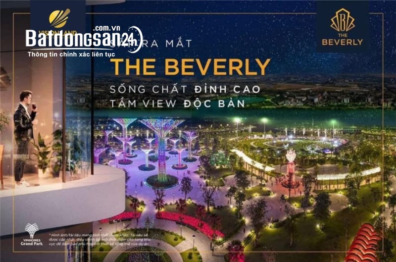 The Beverly mở bán-căn hộ cao cấp nhất Vinhomes Grand Park Quận 9-TP