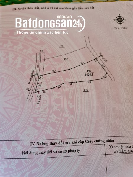 CẦN BÁN LÔ ĐẤT THUỘC CẦU 2 XÃ GUNG RÉ, HUYỆN DI LINH, LÂM ĐỒNG, ĐẤT