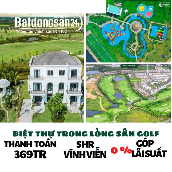 SỞ HỮU BIỆT THỰ TRONG LÒNG SÂN GOLF MT RỘNG 30M TẠI PHÍA TÂY TPHCM