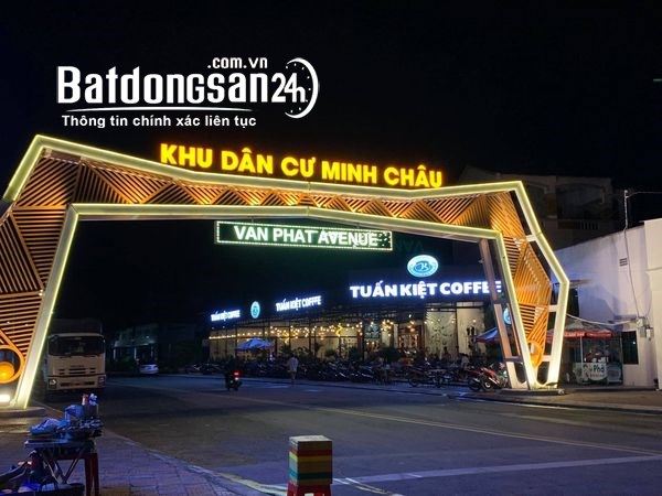 KDC Minh Châu, pháp lý sổ đỏ từng nền, hổ trợ vay. Chỉ 600