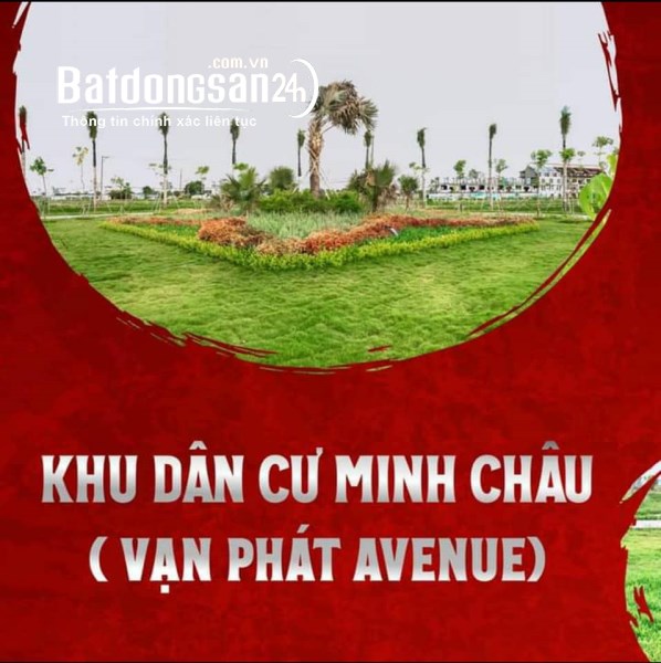 KDC Minh Châu, pháp lý sổ đỏ từng nền, hổ trợ vay. Chỉ 650