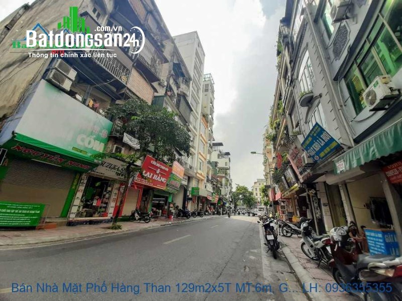 Chính Chủ Bán Ngôi Nhà Mặt Phố Hàng Than, Ba Đình, 128m2, 5 Tầng, MT