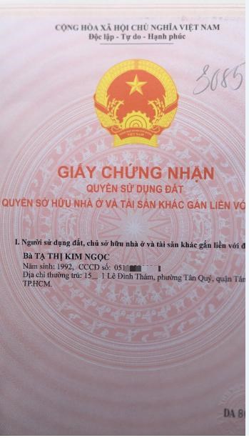 Xuất Ngoại Cần Bán Gấp Nhà Mặt Tiền Thất Sơn 106m2, Quận 10