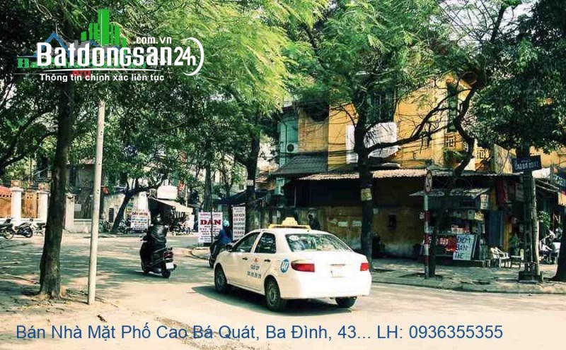 Cần Bán Căn Nhà Mặt Phố Cao Bá Quát, Điện Biên, 426m2, 3 Tầng, Mặt