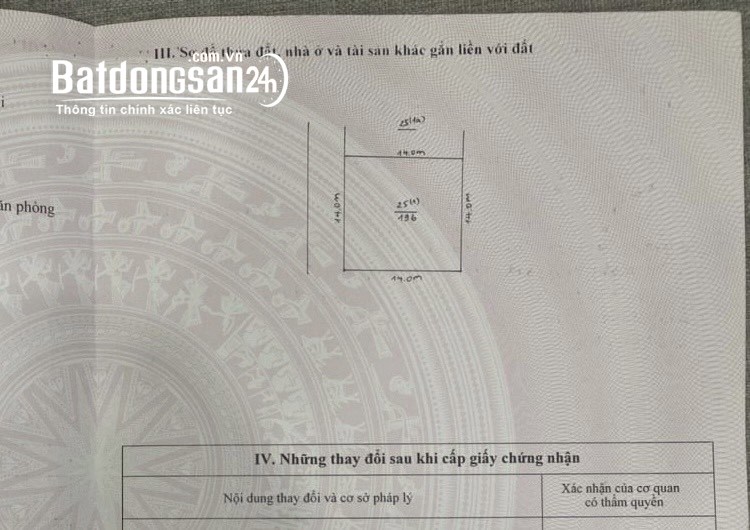 Cần bán gấp lô góc 196m2 phân lô đẹp tại Nguyên Khê, Đông Anh, đường