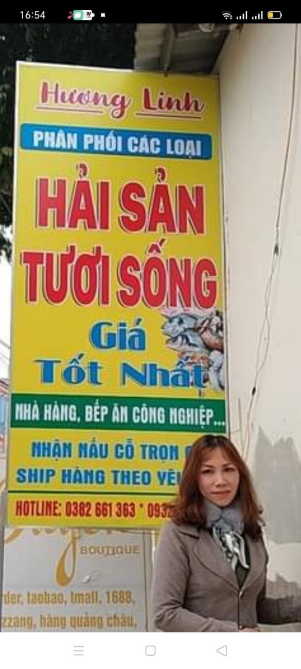 CỬA HÀNG HẢI SẢN TƯƠI SỐNG HƯƠNG LINH