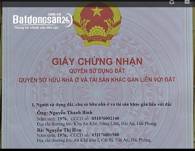 CHÍNH CHỦ BÁN ĐẤT TẠI PHƯỜNG HÀ PHONG, TP HẠ LONG, TỈNH QUẢNG NINH.