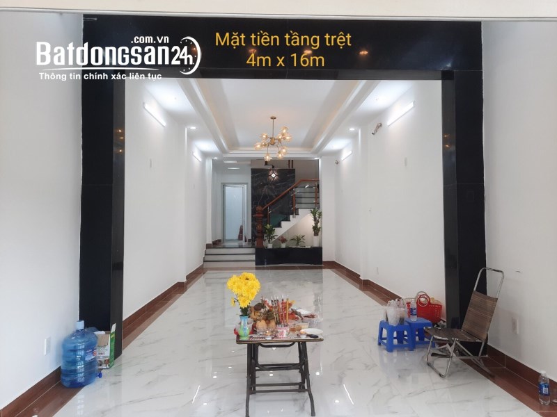 MẶT TIỀN KINH DOANH - 4 TẦNG MỚI ĐẸP Mặt tiền Đường Thanh Loan,