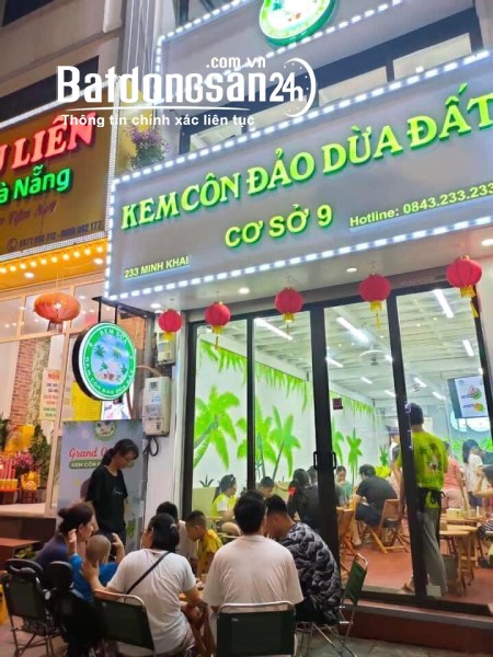 Sang nhượng cửa hàng kem Côn Đảo ở quận Hai Bà Trưng, Hà Nội