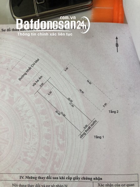 CẦN BÁN GẤP MẶT TIỀN NHẤT CHI MAI KDC PHONG BẮC - HÒA THỌ, PHƯỜNG HÒA