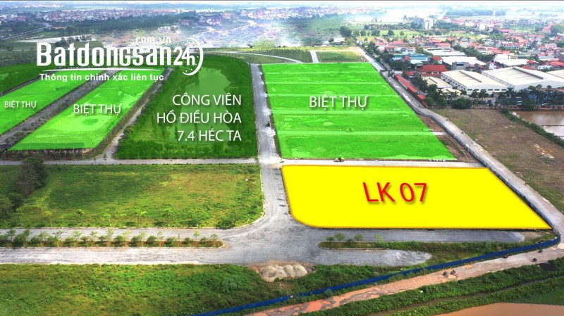 CC bán đất LK2 Vườn Hồng, view biệt thự, làn 2 Tỉnh Lộ 277. Lô liền