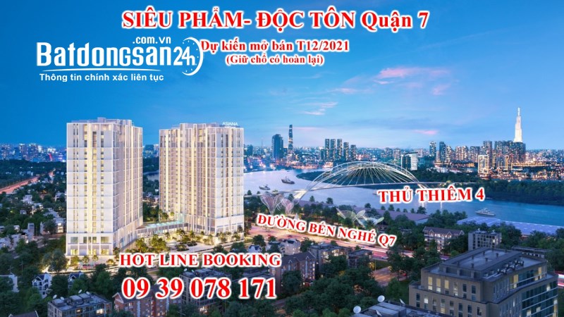 Thông tin Asiana Riverside nhận booking giai đoạn đầu trước mở bán