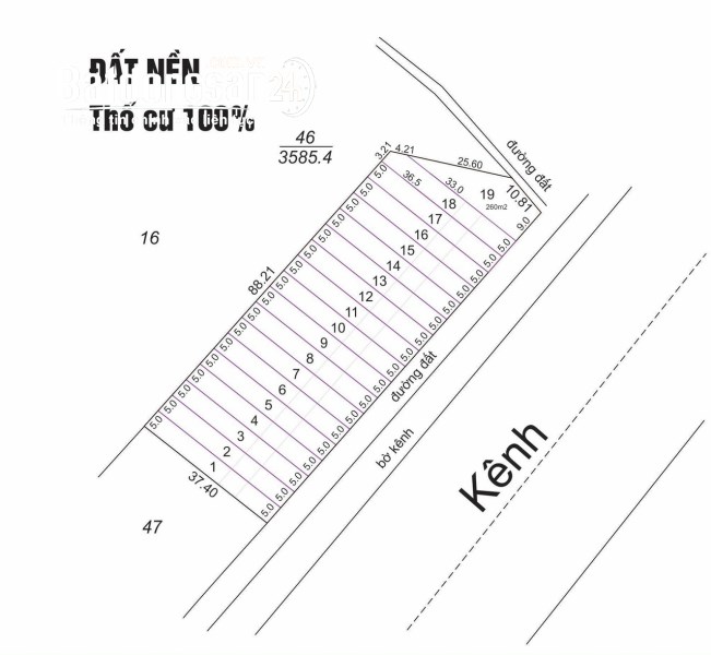 BÁN 3 LÔ TX TÂY NINH 150M2 TC 100% CHỈ 380 TRIỆU