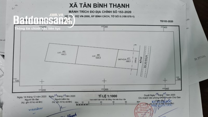 Chính Chủ Cần Ra Nhanh Siêu Phẩm 3 Lô Liền Kề Tại Xã Tân Bình Thạnh