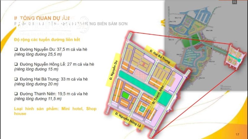 Bán lô đất mặt đường 37.5 m đối diện Sungroup Sầm Sơn,Thanh Hoá