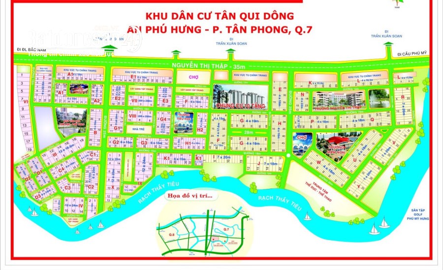 Bán nhà mặt phố Đường 65, Phường Tân Phong, Quận 7