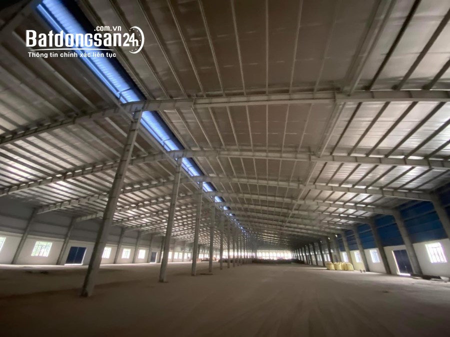 Cho thuê nhà xưởng,kho tại KCN Hải Dương từ 1.000m2-15hecta giá 50k/m2 SX nhiều ngành
