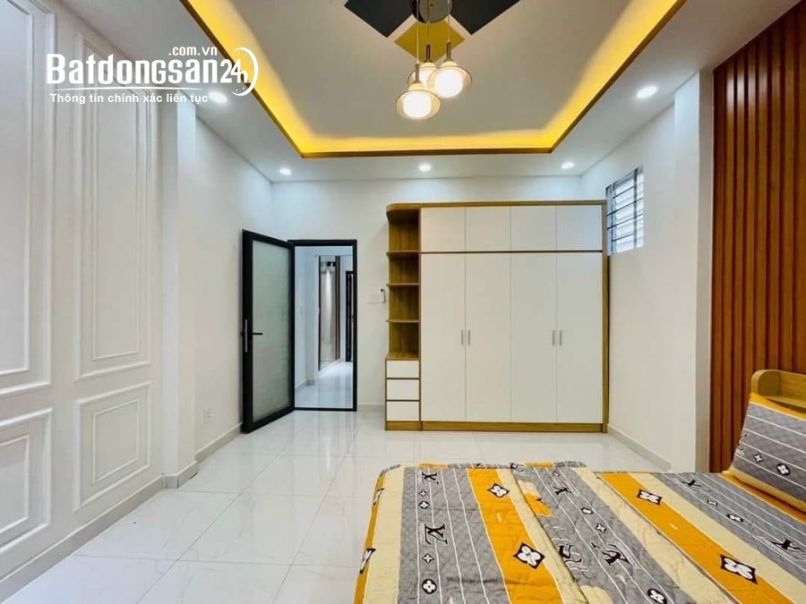 Bán nhà chia TS, HXH thông, khu VIP Bàn Cờ Q3, 4 tầng, ngang rộng, 8PN, 75m2, 12.9 tỷ