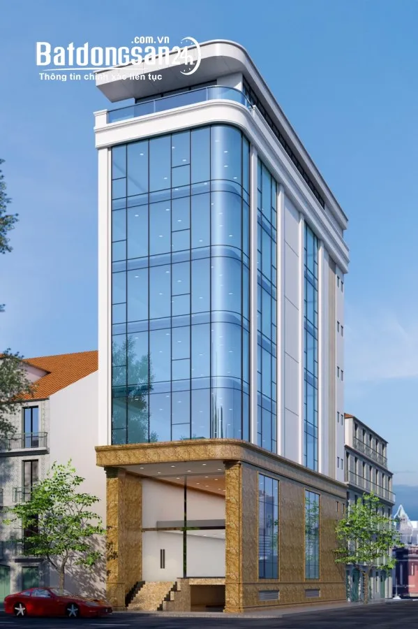 Bán tòa nhà 9 tầng LÔ GÓC mặt phố Vũ Tông Phan xây mới 100% Dt116m2 Mt7,6m