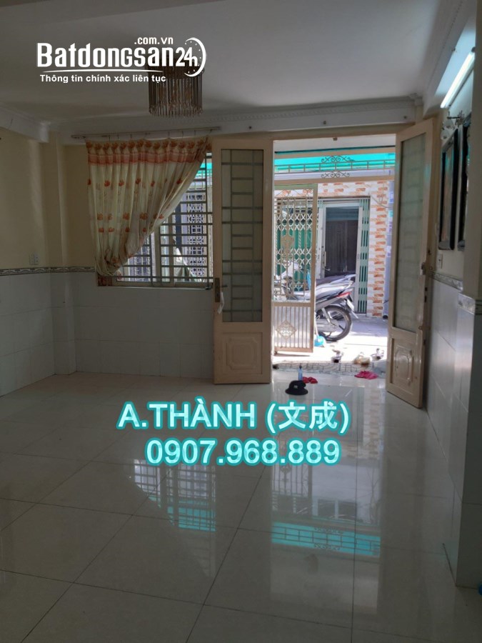 Nhà bán 4m2 x 12m,1 trệt, 2 lầu,1 sân thượng, Gia Phú , Phường 3 ,Quận 6 