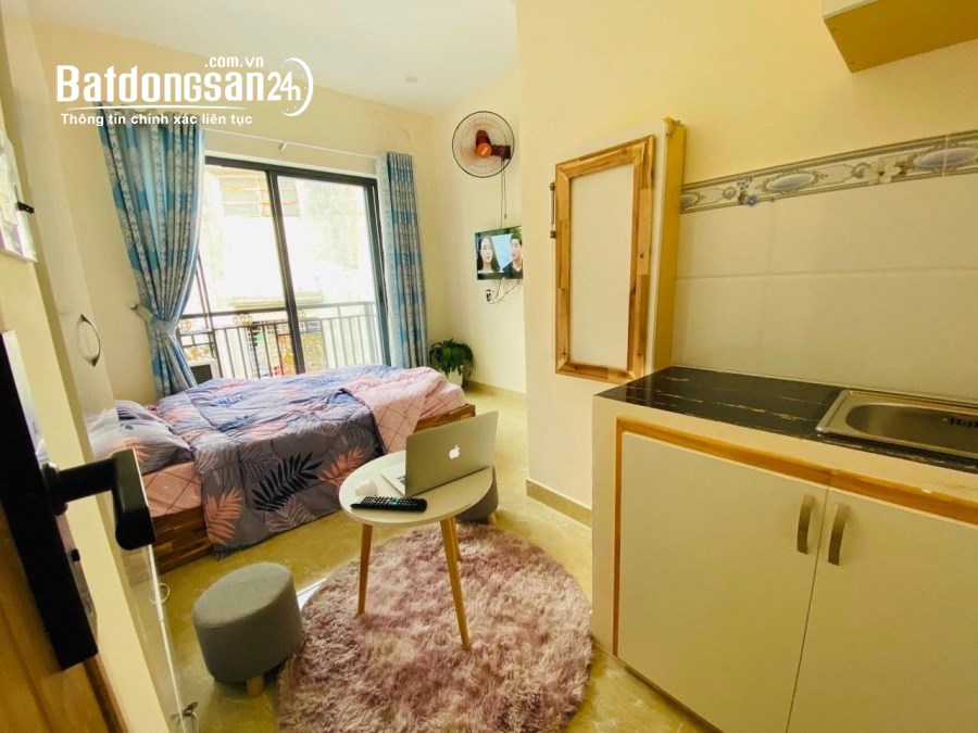 CHDV có thang máy, MT Hoàng Văn Thụ, PN, XH ngủ nhà, TN 79tr/th, (9.6*14m) 16PN
