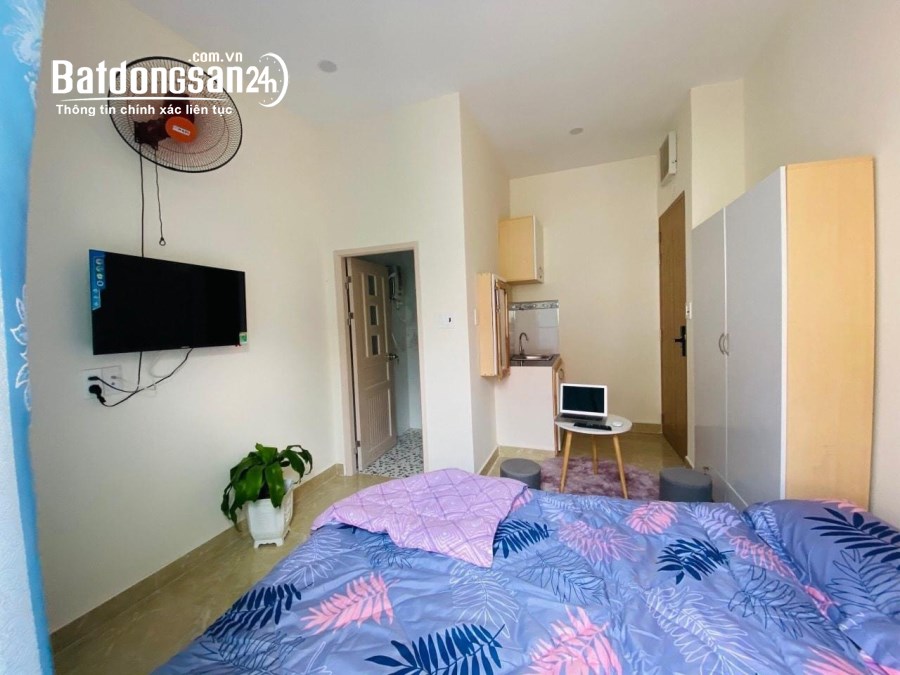 CHDV có thang máy, MT Hoàng Văn Thụ, PN, XH ngủ nhà, TN 79tr/th, (9.6*14m) 16PN