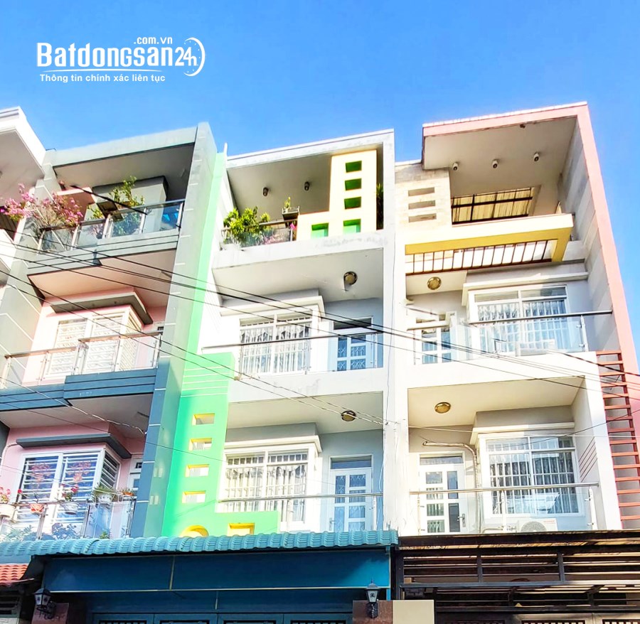NGUYỄN PHÚC CHU ,HẺM 6M, DT 77M2 NGANG 4M ,5PN LỚN CHỈ 7,2 TỶ