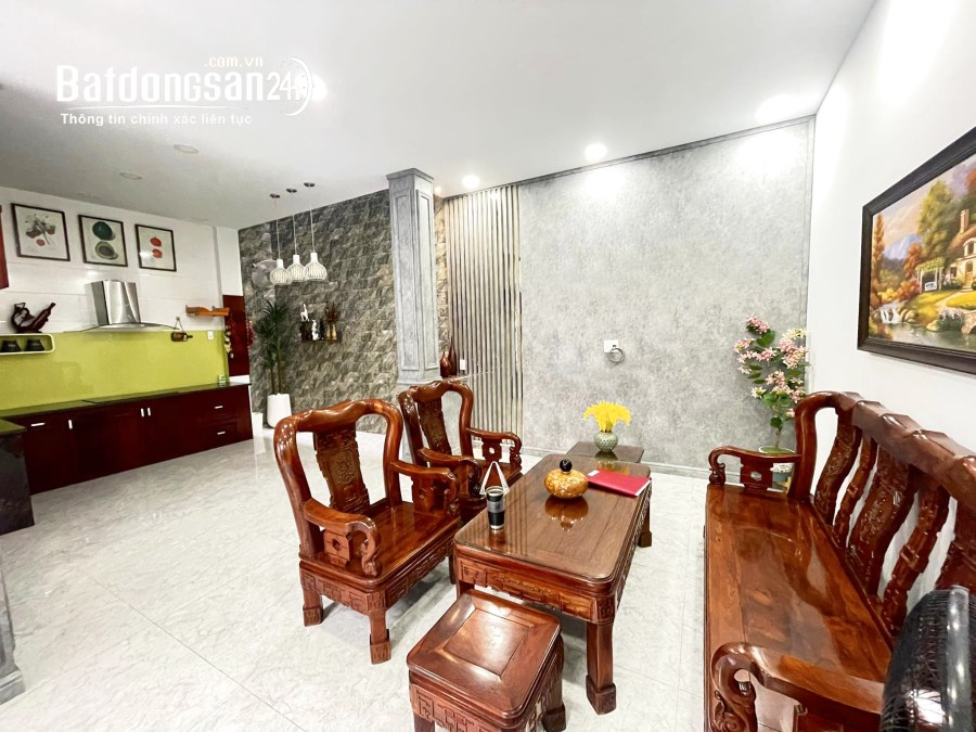 NGUYỄN PHÚC CHU ,HẺM 6M, DT 77M2 NGANG 4M ,5PN LỚN CHỈ 7,2 TỶ