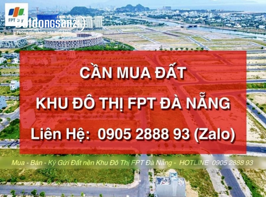 Cần Mua đất Khu Đô Thị FPT City Đà Nẵng