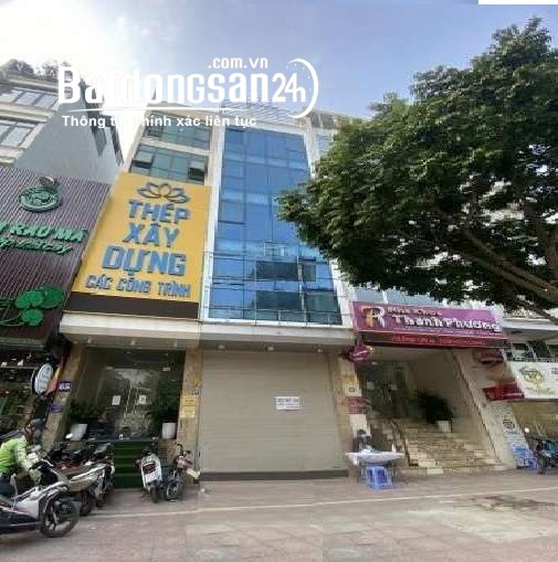 Nhà mặt đường Hoàng Quốc Việt - Diện tích 90m2 x 6 tầng xây thông có Thang Máy