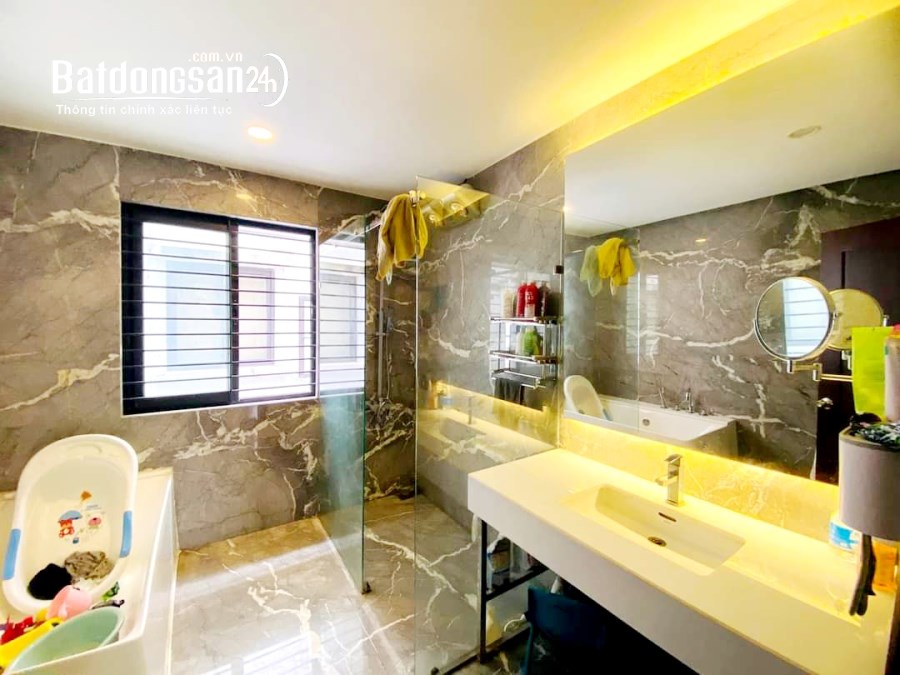 Bán nhà khu biệt thự đô thị Ao Sào,trực thăng đỗ cửa,vỉa hè rộng 78m2 x 4 tầng, 11 tỷ