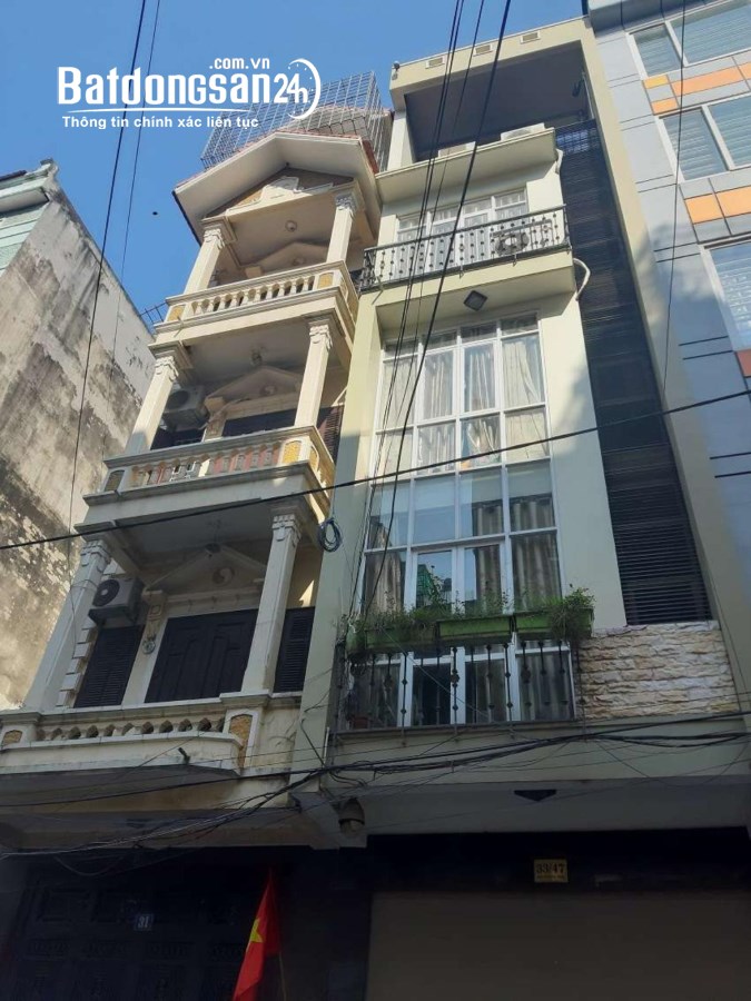 Cho thuê nhà ngõ 193 phố Trung Kính. Diện tích 52m2 x 5 tầng ngõ rộng để ô tô