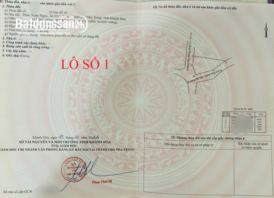 (VN78) BÁN ĐẤT HẺM OTO THÔN XUÂN NGỌC - VĨNH NGỌC