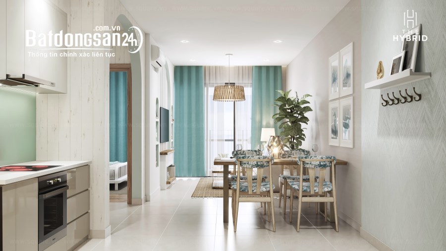 Chỉ 450 triệu thanh toán 6 tháng sở hữu căn hộ Hybrid Quận 9, 63m2 nội thất cao cấp