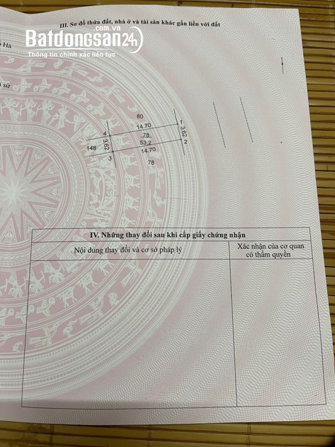Giá đầu tư. Nhỉnh 5 tỷ sở hữu ngay 53m2 đất KĐT Kiến Hưng