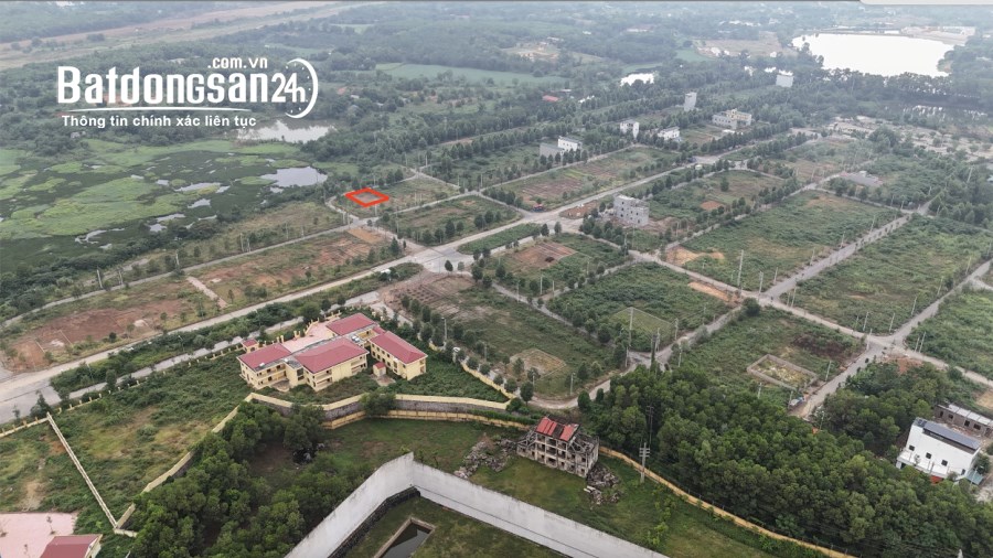 Bán lô 100m view hồ lô góc xẻ khe TDC DHQG sát bên công viên