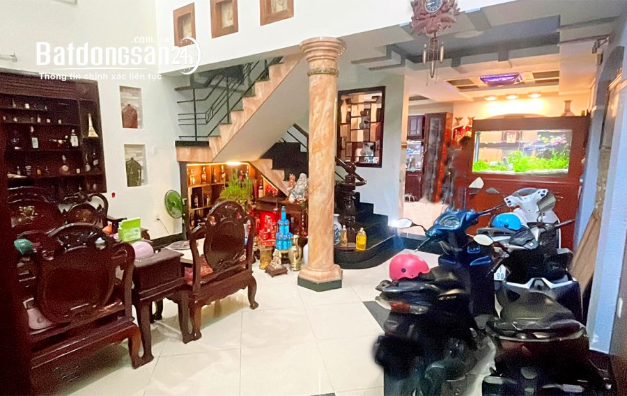 BÁN NHÀ RIÊNG HOÀNG SA QUẬN 3 NHƯ BIỆT THỰ DT58M2, 4 TẦNG,NGANG 5,8M HƠN 5 TỶ 