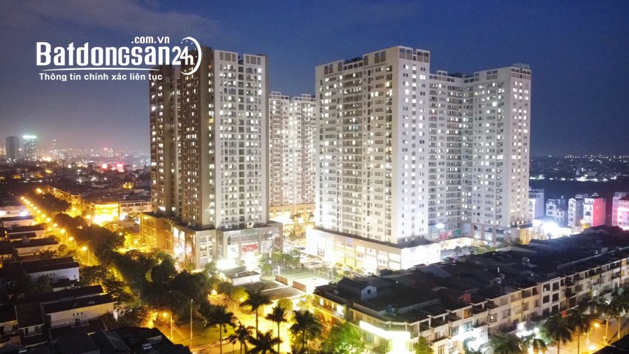 Bán căn chung cư tòa CT2B có 2 phòng ngủ tầng trung tại kđt Tân Tây Đô