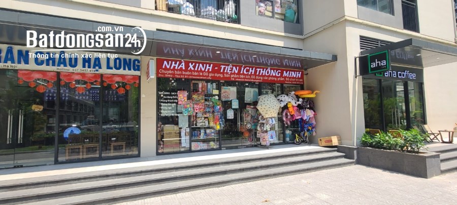 Bán cửa hàng, Shophouse Vinhomes Smart City, Đường Cầu Cốc, Quận Nam Từ Liêm