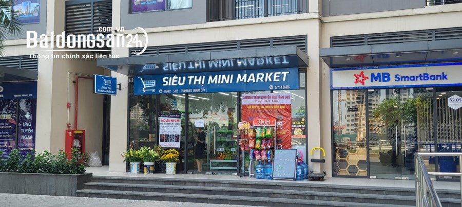 Bán cửa hàng, Shophouse Vinhomes Smart City, Đường Cầu Cốc, Quận Nam Từ Liêm
